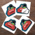 3 x 3 Inch Kiss Cut Stickers