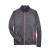 Promotional North End Flux Melange Bonded Fleece Jacket - Carbon/red