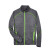 Promotional North End Flux Melange Bonded Fleece Jacket - Carbon/acid green