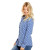 Side of True Blue Promo Women's Influencer Gingham Eco Dress Shirt