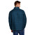 Back of Navy Customized Men's Traveler Packable Storm Creek Eco Jacket