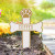 Dog Paw and Bone Personalized Memorial Garden Cross