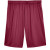 Sport Maroon Customized Team 365 Men's Zone Performance Company Logo Shorts