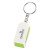 Lime Promo Phone Stand and Screen Cleaner Combo Keychain