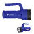 Custom Royal Blue Rechargeable Work Light | Promotional Flashlights