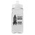 Custom USA Made 20 oz Clear Sports Bottle with Push Pull Lid - White Lid