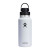 White Hydro Flask Wide Mouth 31 oz Bottle with Flex Chug Cap