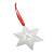 Custom Glittering Celebrate Star Pop Out Ornament - flat