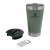 Imprinted Stanley Stay-Chill Beer Pint 16 oz - Green, lid and bottle opener detail