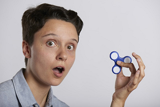 Fidget spinner to promote tax services | 