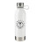 Custom White Perth Stainless Steel Sports Water Bottle 25 oz | Logo Bottles