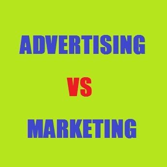 Advertising vs. Marketing