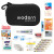 Promotional Black Overnight Event First Aid Kit | Custom Travel Kits