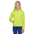 Safety Yellow Customized Harriton Ladies' 8 oz Full-Zip Fleece - Safety yellow