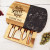 Home Sweet Home Black Marble Cheese Board Set