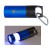 Custom Engraved Flashlight Wireless Speaker with Carabiner Clip - Blue