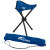 Custom Imprint Folding Stadium Chair - outdoors chairs with business logo - Royal