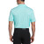 Back -Aruba Blue Custom Callaway Men's Broken Stripe Polo | Promotional Golf Shirts