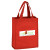 Full-Color Logo Recession Buster 8 x 10 x 5 Tote Bag - Red | Non-Woven Totes