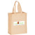 Full-Color Logo Recession Buster 8 x 10 x 5 Tote Bag - Tan | Non-Woven Totes