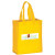 Full-Color Logo Recession Buster 8 x 10 x 5 Tote Bag - Yellow | Non-Woven Totes