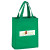 Full-Color Logo Recession Buster 8 x 10 x 5 Tote Bag - Kelly Green | Non-Woven Totes