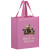 Full-Color Logo Recession Buster 8 x 10 x 5 Tote Bag - Bright Pink | Non-Woven Totes