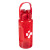 Red Logo Printed Motivational 68 oz Water Bottle | Custom Sport Bottles