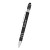 Black Promotional Spin Top Pen with Stylus | Custom Fidget Pens