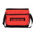 Red Logo Printed Repreve RPET Cooler Lunch Bag | Custom Cooler Bags