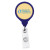 Blue Custom Anti-Microbial Jumbo Round Badge Reel