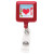 Red Custom GOOD Square Badgeholder
