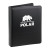 Black 1” Customized Two Tone Ring Binders | Promotional Binders for Giveaways