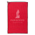 Red Promotional Waffle Weave Golf Towel | Custom Golf Gifts