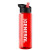 Promotional 32 oz Guzzler Sports Bottle - Red bottle, Black/red lid