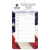 Custom Weekly Memo Calendar with Personalized Message - Patriotic