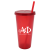 USA Made 26 oz Color Tumbler With Lid And Straw