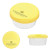 Yellow Promotional 11 oz Snap-A-Snack Container | Custom Food Storage