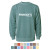 Independent Trading Co. Midweight Pigment Dyed Crew Neck Sweatshirt