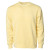 Custom Independent Trading Co. Crew Neck Sweatshirt - Pigment Yellow