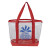 Bondi Jumbo Clear Zippered Tote Bag