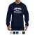 Champion Double Dry Eco Crewneck Sweatshirt - Navy - Front