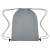 Ripstop Drawstring Bag - Gray (Front)