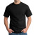 Hanes 100% Cotton T-Shirt - Black