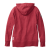 Custom Women's Sandylake Roots73 French Terry Full Zip Hoodie - Dark Red Heather - Back