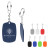 Custom Everton Silicone Key Ring - Colors