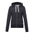 Women's Paddlecreek Full Zip Hoodie with Hidden Pocket - Black Mix - Front 