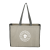 Recycled Cotton Contrast Side Shopper Tote