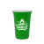 Custom The Varsity Cup - 16 Oz. Double-wall With White Liner - Green