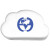 Custom Cloud Stress Reliever - White